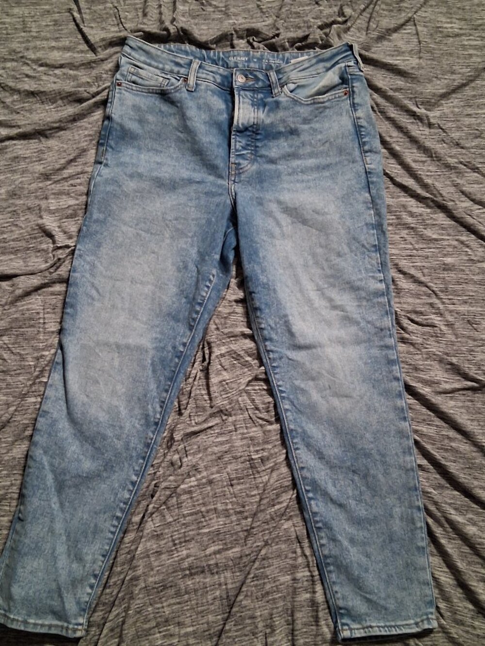Size 10 Old navy High-Rise OG Straight Extra Stretch Jeans